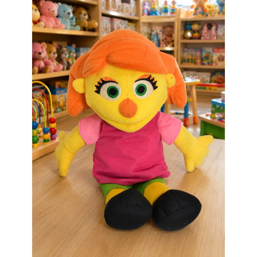 GUND 2019 Sesame Street Julia 14" Autism Plush Muppet Stuffed Toy,  #6050188